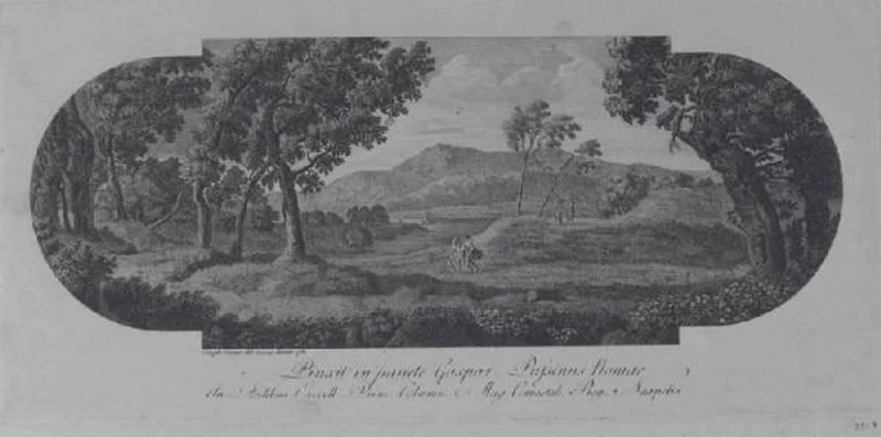 Gaspar Dughet detto Pussino - Paesaggi dipinti di Palazzo Colonna a Roma, Pinacoteca Tosio Martinengo, Brescia